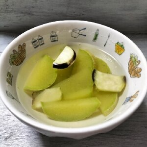 ♡ディル香る♡ズッキーニ＆ナスのスープ